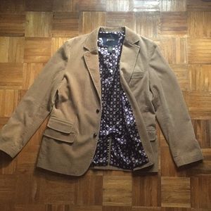 Fink corduroy tan blazer